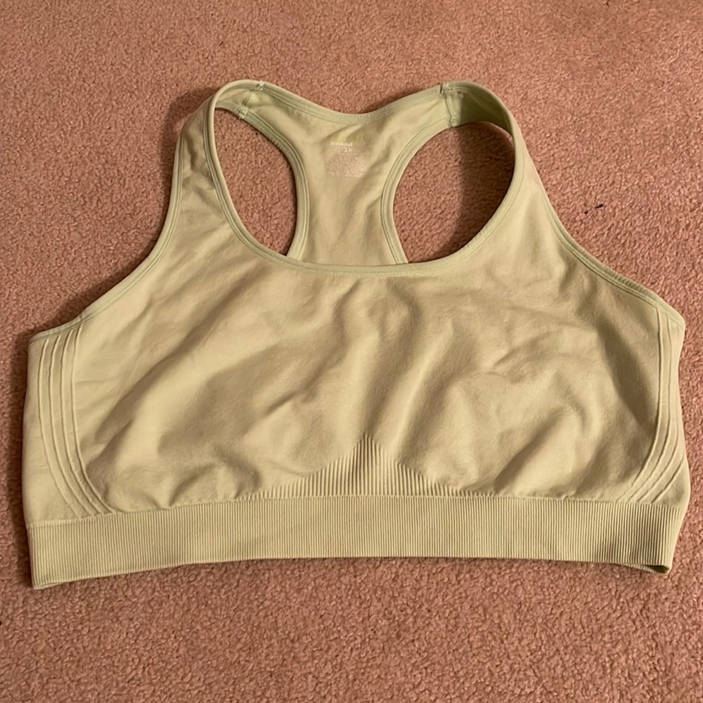 Lime Green Sports Bra